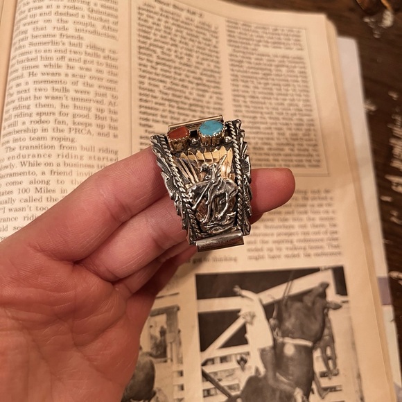 SOLD Navajo Watch Band - Picture 2 of 4